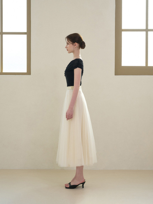 [9차리오더] Reve sha skirt [Cream]