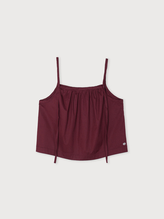 BUTTON STRAP SLEEVELESS (3COLORS)