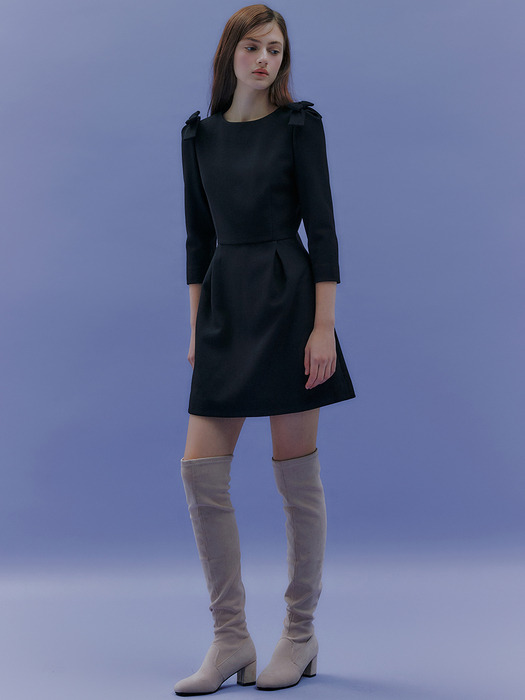 Iiris wool mini dress (2colors)