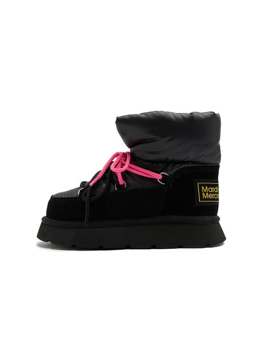 REMPLIR BOOTS SHOELACE SET_BLACK