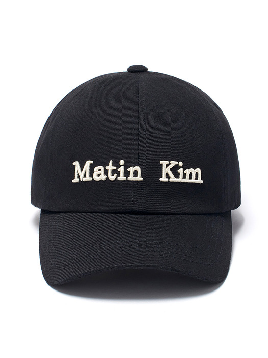 MATIN CLASSIC LOGO BALL CAP IN BLACK