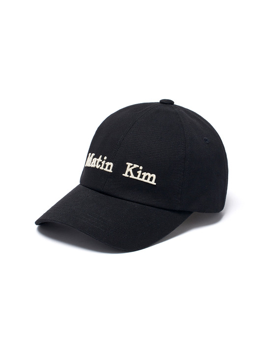 MATIN CLASSIC LOGO BALL CAP IN BLACK