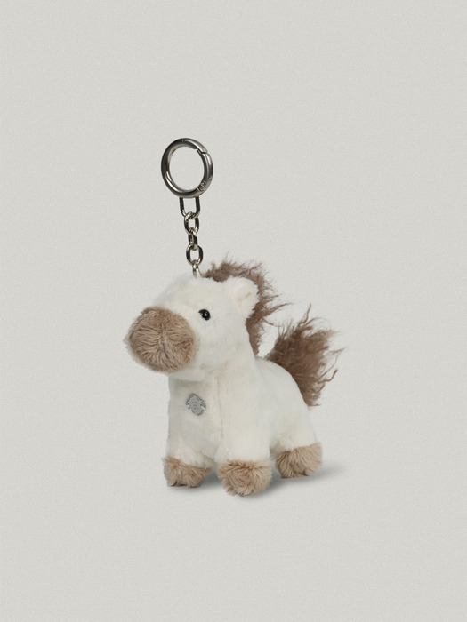 FOLLY KEYRING [BEIGE]