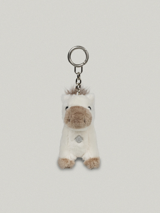 FOLLY KEYRING [BEIGE]