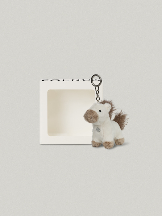FOLLY KEYRING [BEIGE]