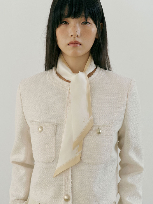 Lucir zu Silk Twillies Scarf (beige)