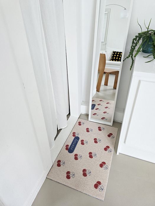 체리레터 빨아쓰는 PVC 발매트