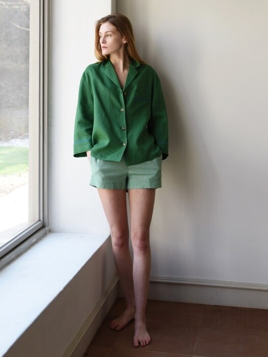W Pajama Set _ Green