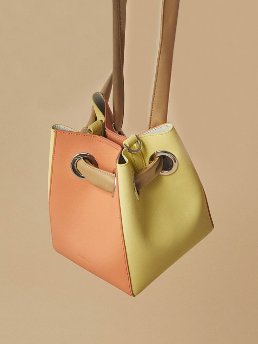 mini NANA bag (light orange combi)