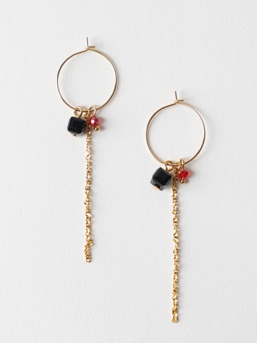 Seeds Hoop Earring