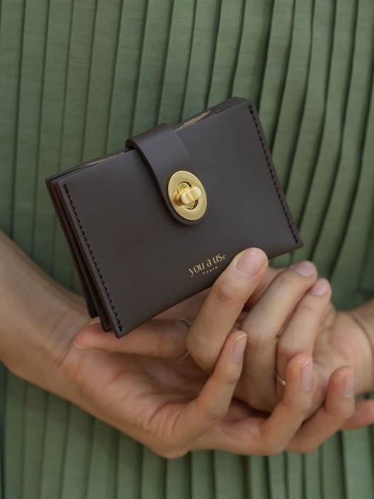 Roto wallet (Choco brown)