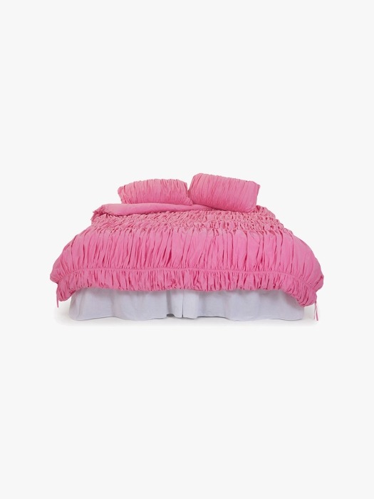 Big waves duvet cover - pink