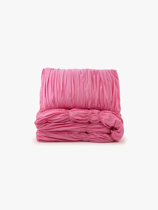 Big waves duvet cover - pink