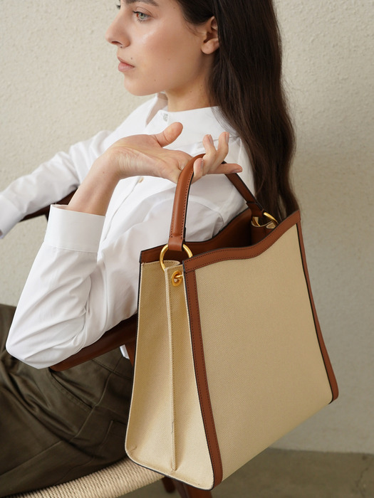 TRAPE CANVAS TOTE BAG_2COLORS