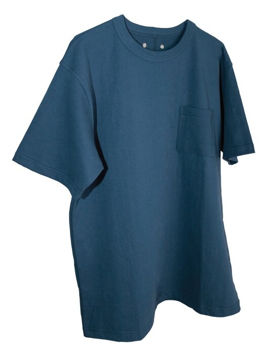 Comfy Pocket T-Shirt_Classic Blue