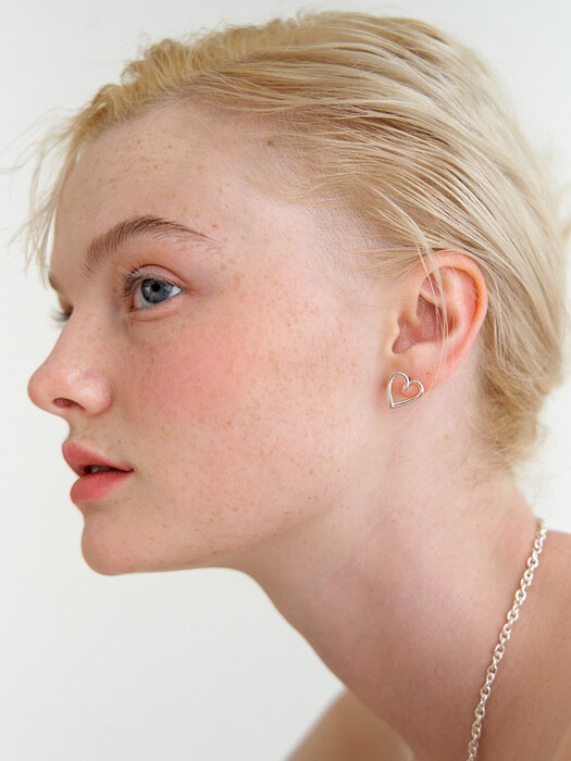 true love earring (Silver 925)
