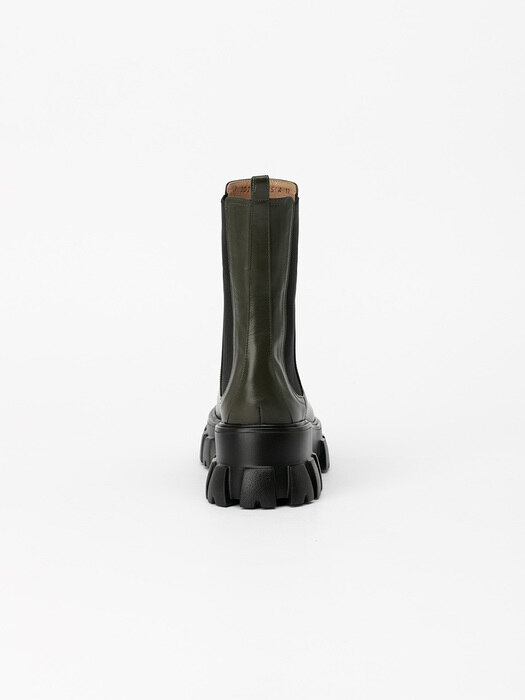 Trigger Mid Lug-sole Boots in Khaki