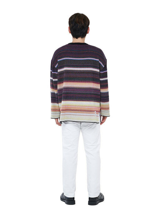 8D006 - OVERSIZED PSYCHEDELIC PULLOVER