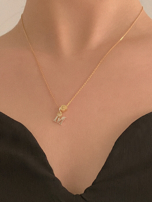 [단독]deep is your piece necklace (Silver 925)
