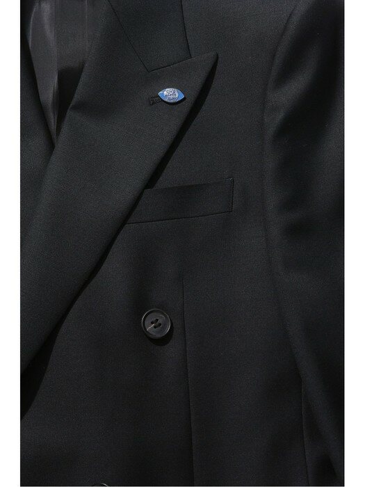 silk blend suit jacket _CWFBX21112BKX