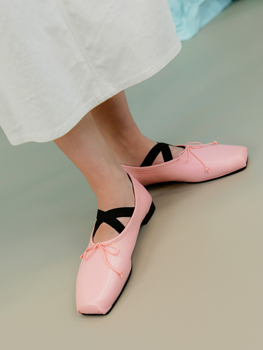 [단독]Crisscross Ballerinas | Pink