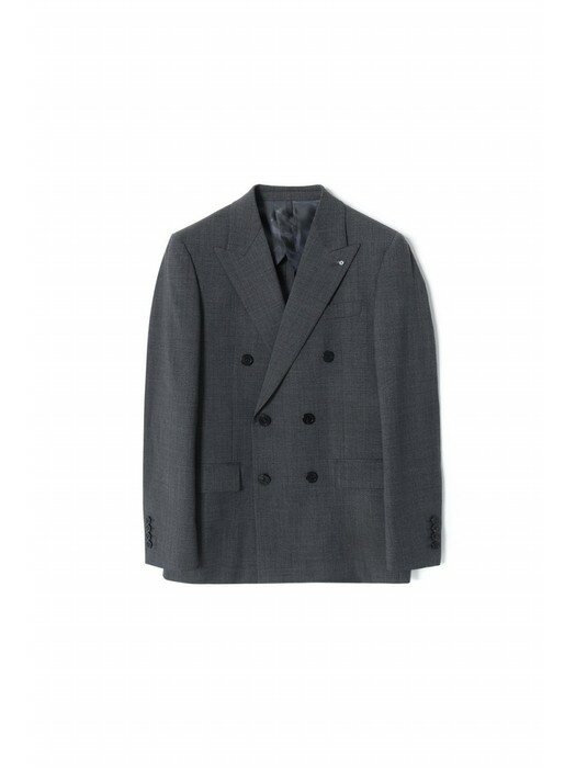 classic grey two-tone double suit jacket_CWFBM21316GYX