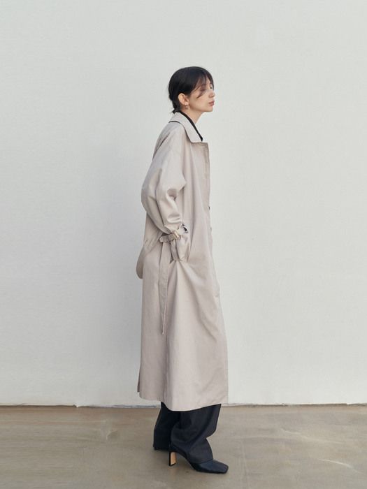 EVER BOY-FIT TRENCH COAT_BEIGE