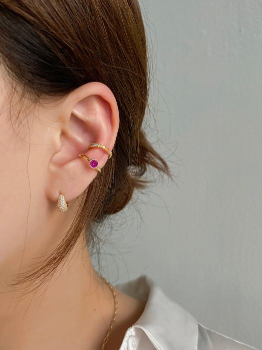 Colorful Double Ear Cuff SET_SE0146