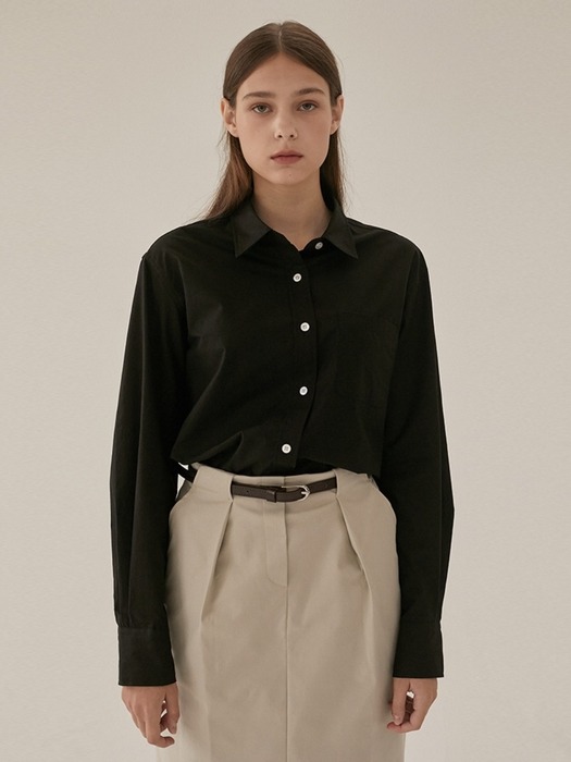 Relaxed Classy Shirt - Black