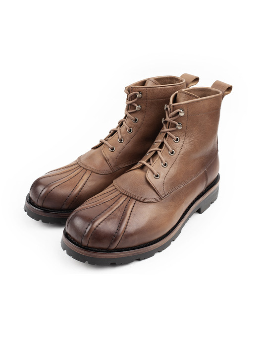 LEATHER SOLE DUCK BOOTS