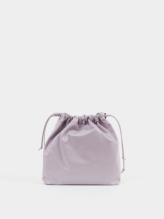 CH. TRAWSTRING BAG, PURPLE