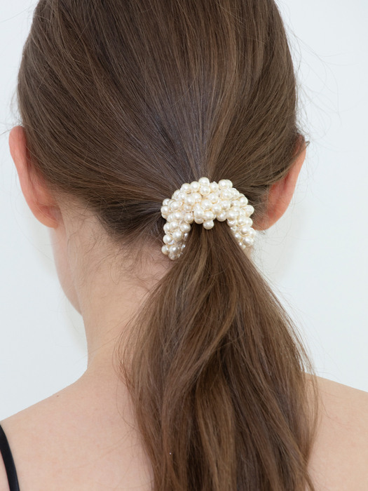 pearl hair strap
