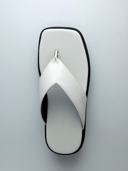 flatform flip-flops / 2colors (Eco leather)