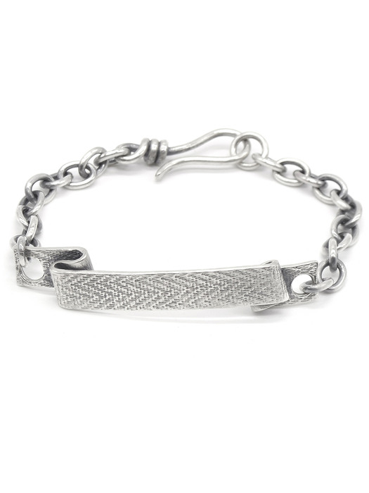 Scroll chain bracelet (S)