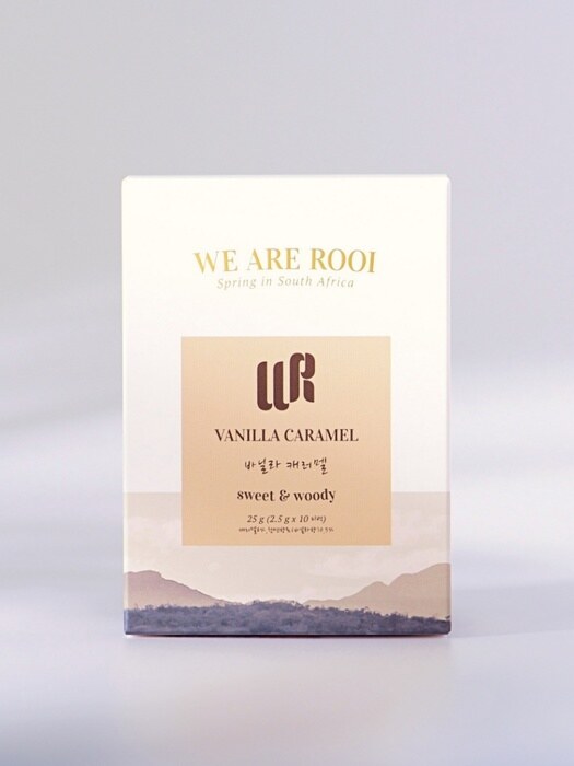 카페인프리 - 바닐라 캐러멜 (Vanilla Caramel) 티백형 - 2.5g 10입
