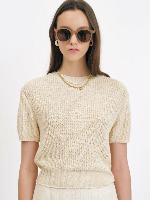 22 Summer_ Oatmeal Cotton Knit