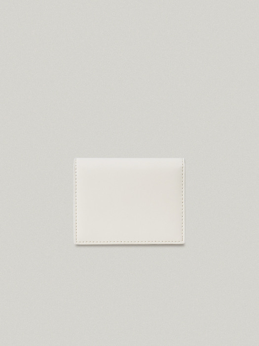 COLLINE ACCORDIAN CARD WALLET IN IVORY