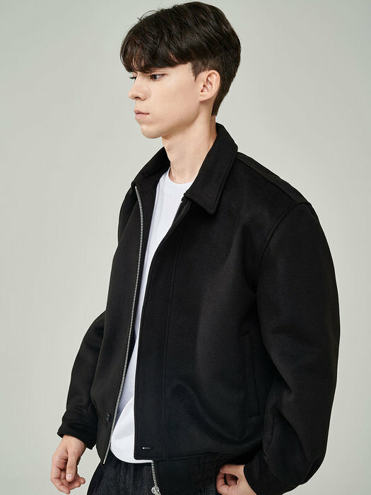 PLACKET BLOUSON JACKET