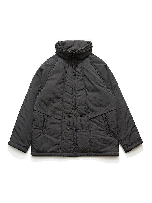 PADDED PARACHUTE JUMPER / CHARCOAL