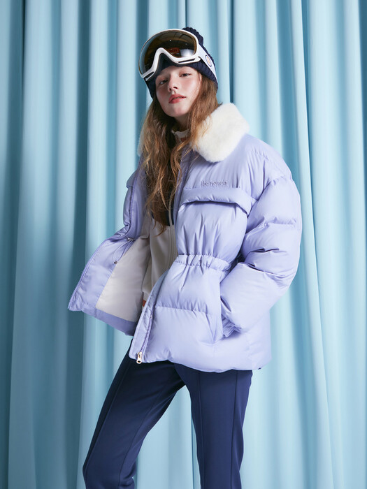 NENETS PUFFER GOOSE DOWN 네네츠 푸퍼 구스 다운 아이스 라벤더