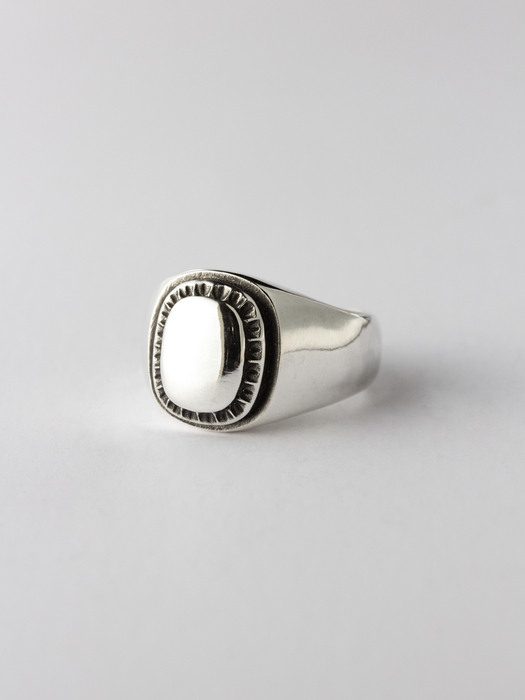 SUN SIGENT RING (SILVER/BRASS)