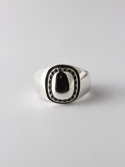 SUN SIGENT RING (SILVER/BRASS)