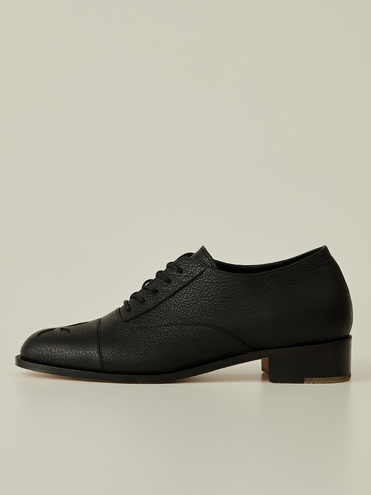 Molly signature oxford shoes_Charcoal