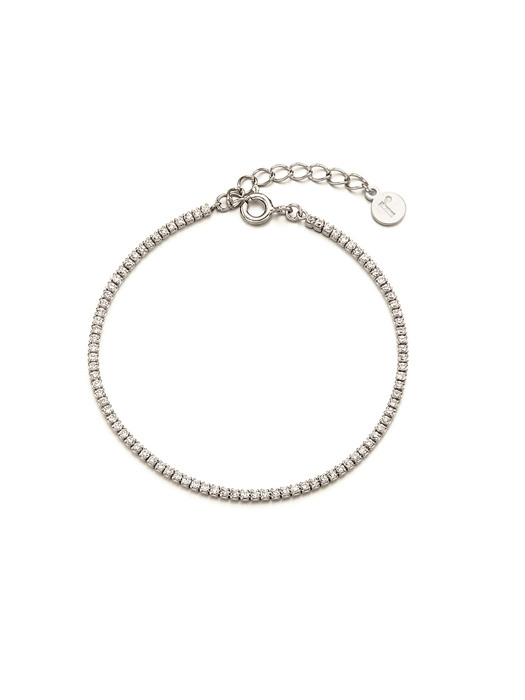 [silver925] slim tennis bracelet