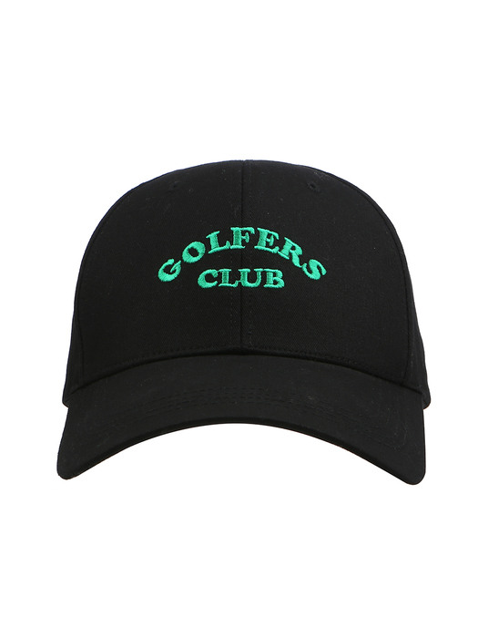 golfers club ball cap(unisex)_black