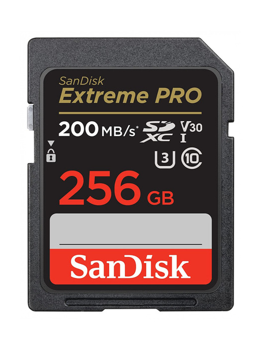 [공식인증] 샌디스크 Extreme PRO SD Card (V30, 200MB/s) 256GB