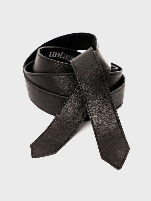 Leather Tie(UNISEX)_UTA-FA21 