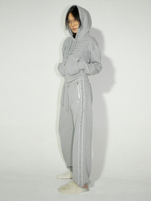 G_SIDE POINT SWEATPANTS / GREY