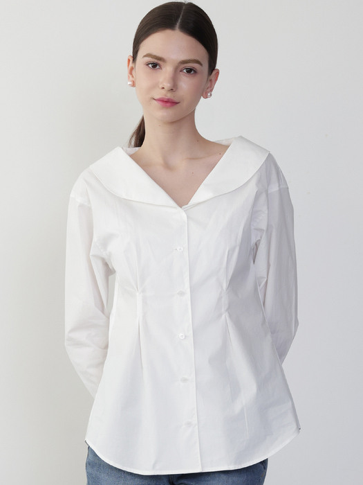 [다미아 카라 셔츠]Damia Collar Shirt
