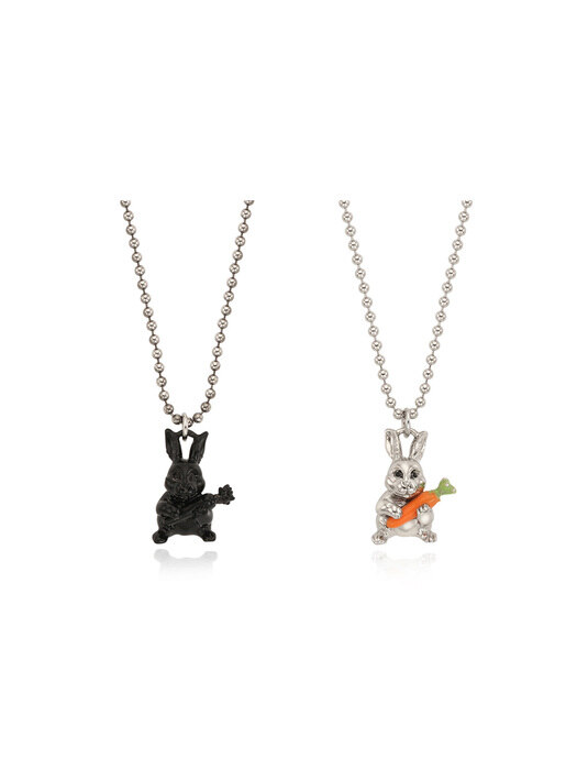 Carrot Bunny Necklace_VH2313NE002B